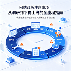 鄂尔多斯建站-网站改版注意事项：从调研到平稳上线的全流程指南
