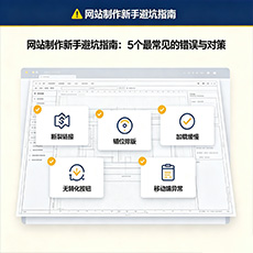 鄂尔多斯建站-网站制作新手避坑指南：5个最常见的错误与对策
