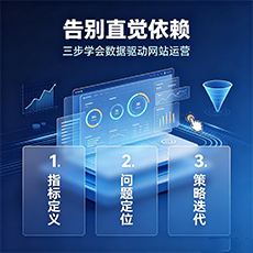 鄂尔多斯建站-告别直觉依赖：三步学会数据驱动网站运营