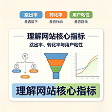 鄂尔多斯建站-理解网站核心指标：跳出率、转化率与用户粘性